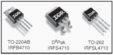 IRFSL4710, HEXFET Power MOSFETs Discrete N-Channel